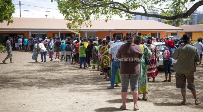 NOUMEA, New Caledonia | Voters in Pacific territory choose to keep ties with France